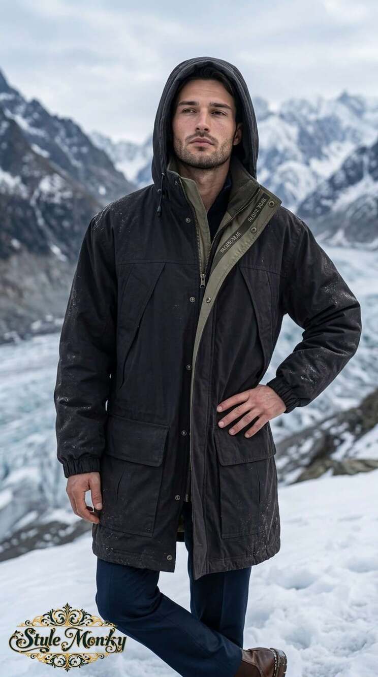 Pacific Trail Hooded Jacket Size XXL Black Outdoor Wear